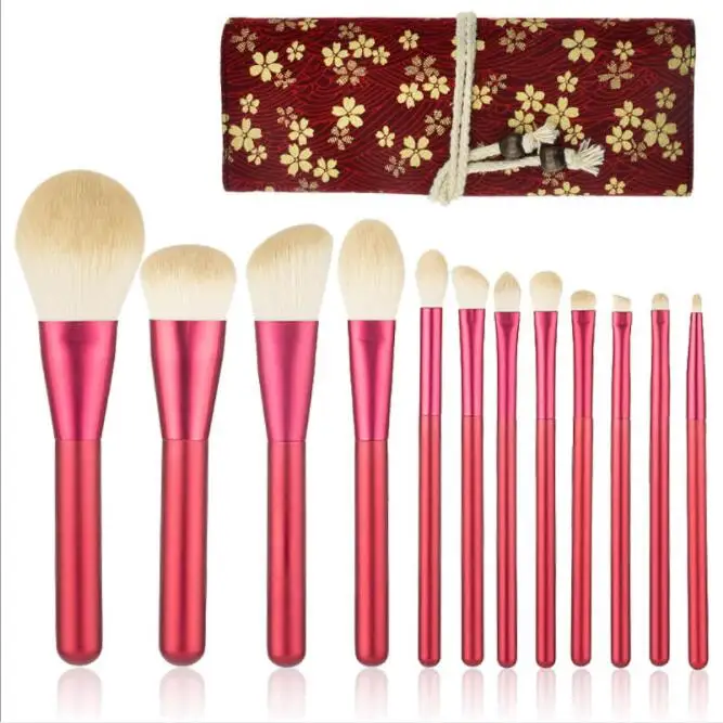 Продукт pinceles maquillaje Профессиональный Fundación de sombra de ojos labios cepillo cosméticos conjunto Kit de pincel, m