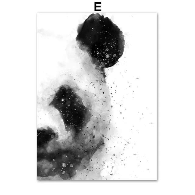 Bear-Wolf-Deer-Panda-Tiger-Raccoon-Animal-Posrer-Wall-Art-Canvas-Painting-Nordic-Wall-Picture-For (4)