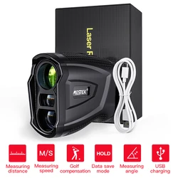 Golf Rangefinder Digital Distance Meter Hunting Monocular Laser USB Hunting Rangefinder Roulette Tape Measure Laser Meter 600M