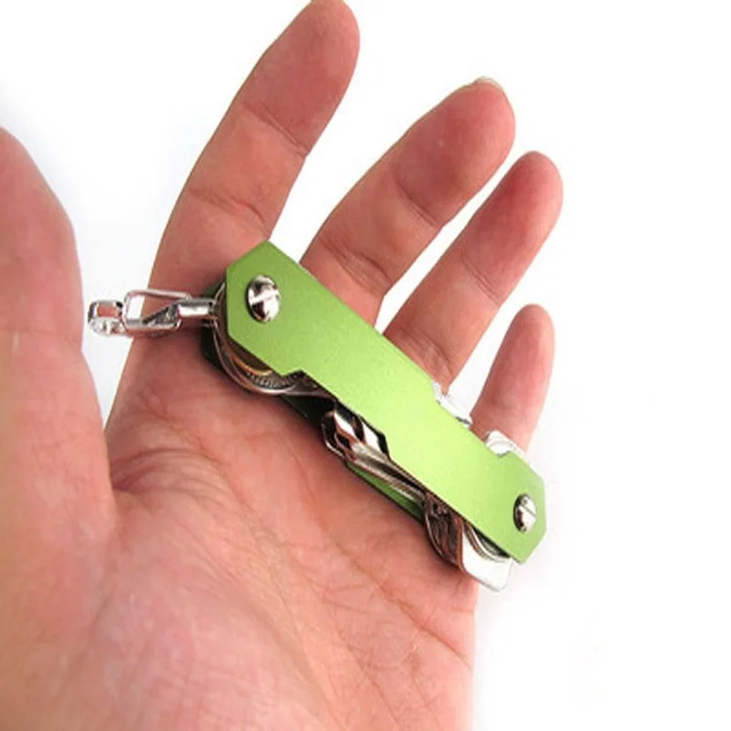 EDC Key Organizer Clip Keys Smart Holder Folder Keys Wallet Housekeeper Keychain Flexible Key Holder Clip