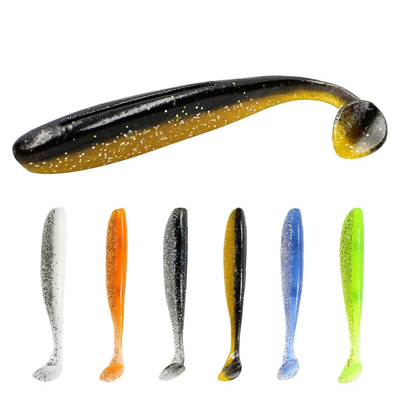 Silicone Bait Swimbait  Silicone Fishing Lure - 6 Pcs/lot Soft