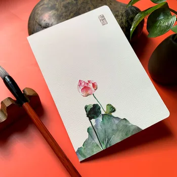 

Chinese-style Large Size Card New Year Hannaford Peach Blossom Orchid Bamboo Cards