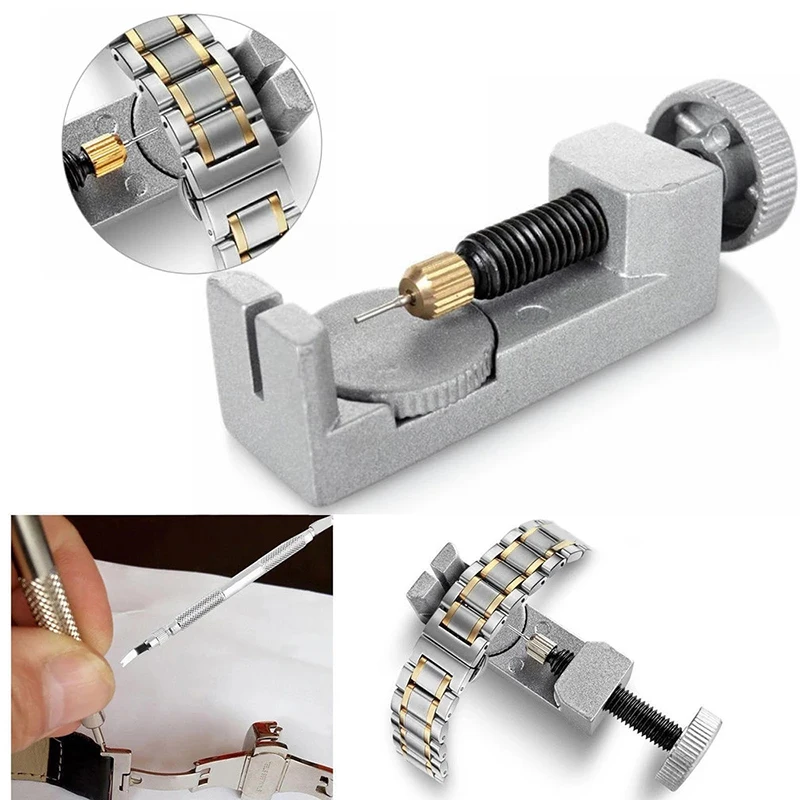 Watch Band Strap Link Pin Remover Repair Tool Kit for Watch Band Link Pin Removal and Watch