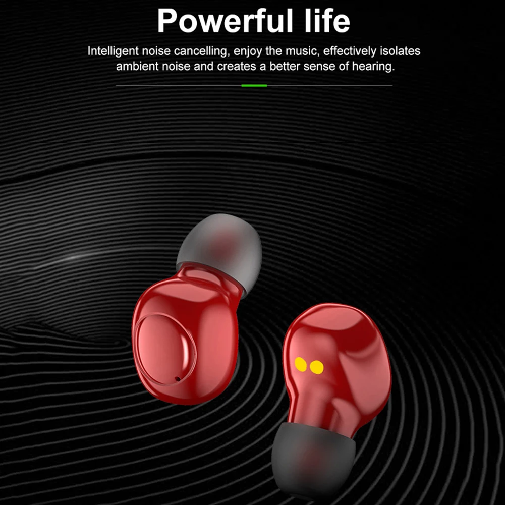 Bluetooth 5 0 TWS Wireless Earphones Touch Control Headset LED Display Waterproof HIFI 6D Surround Sounds Sports Earphones