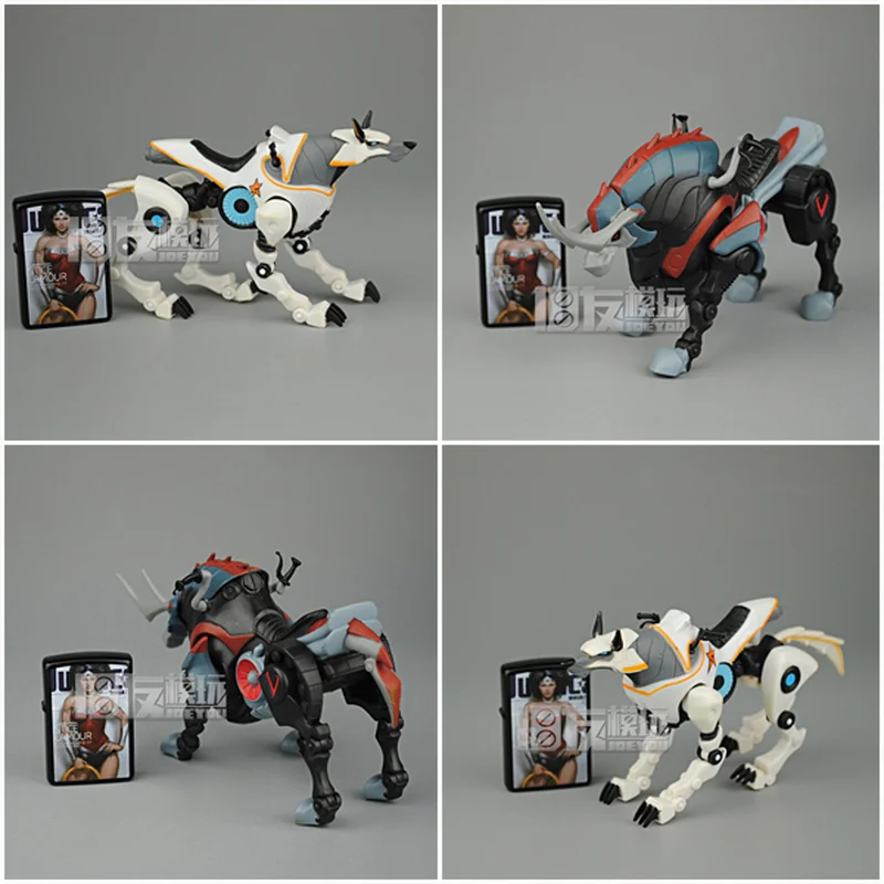 Slugterra Crazy Ox и Белый Волк 6-дюймовая подвижная экшн-фигурка с суставами модель