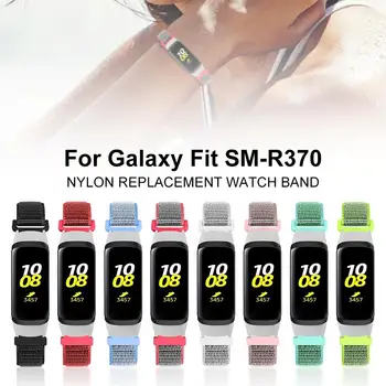 

High-Quality Nylon Watch Strap Replacement Wristband Smart Bracelet Accessories For Samsung Galaxy Fit SM-R370 Luxury Watch Band