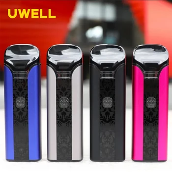 

Original Uwell Crown Pod System Kit Built in 1250mAh Battery 3ml Cartridge 0.6/1.0 ohm MTL 25W Vape Kit Top-fill E-Cigarette