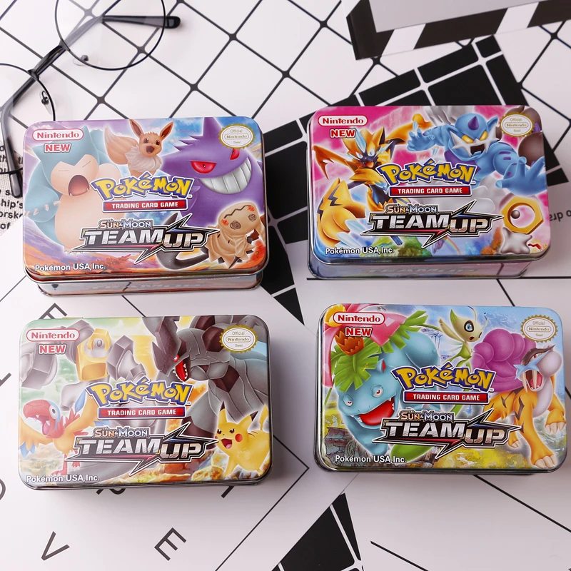 42 шт./кор. солнце и луна GX MEGA Pokemon Shining Cards игра битва карта торговые карты дети