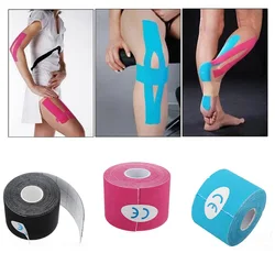 Kinesiology tape kinesio tape grip tape Athletic Recovery Elastic Kneepad Muscle Pain Relief Knee Pads Support Bandage Fitness