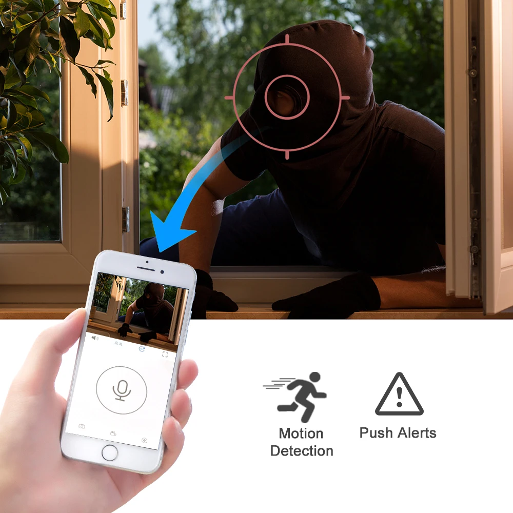 720P IP камера безопасности камера WiFi Беспроводная CCTV камера видеонаблюдения ИК ночного видения P2P детский монитор камера для домашних животных