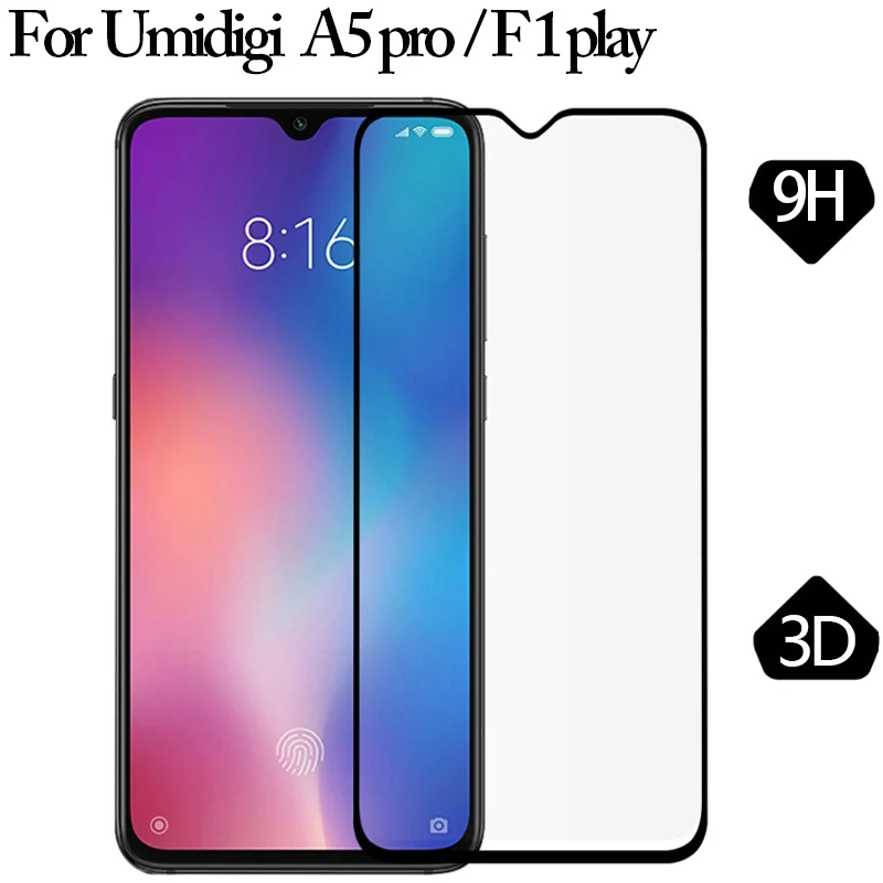 9H полное стекло на UMIDIGI A5 Pro F1 PLAY glass закаленное стекло экрана защитное UMIDIGI A5 Pro F1 PLAY защитная пленка юмидиджи умидиги а5 про f 1 плей стекло UMIDIGI A5 Pro F1 PLAY glass