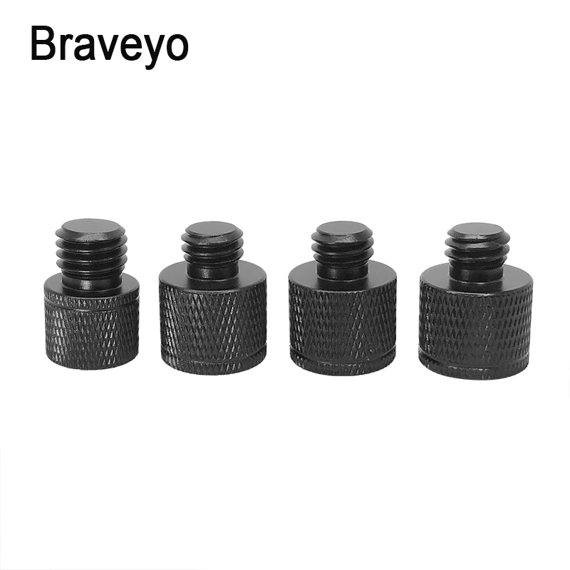 변환 나사 3/8 M6 M8 M10 M12 나사 사진 액세서리 삼각대 볼 헤드 라이브 플래시 브래킷 용 어댑터 마운트 나사