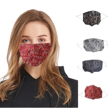 

Adult mascaras Reusable Dustproof Print Face-Cover Adjustable Safet Protect Washable Three-Dimensional Bag Parts&Accessories