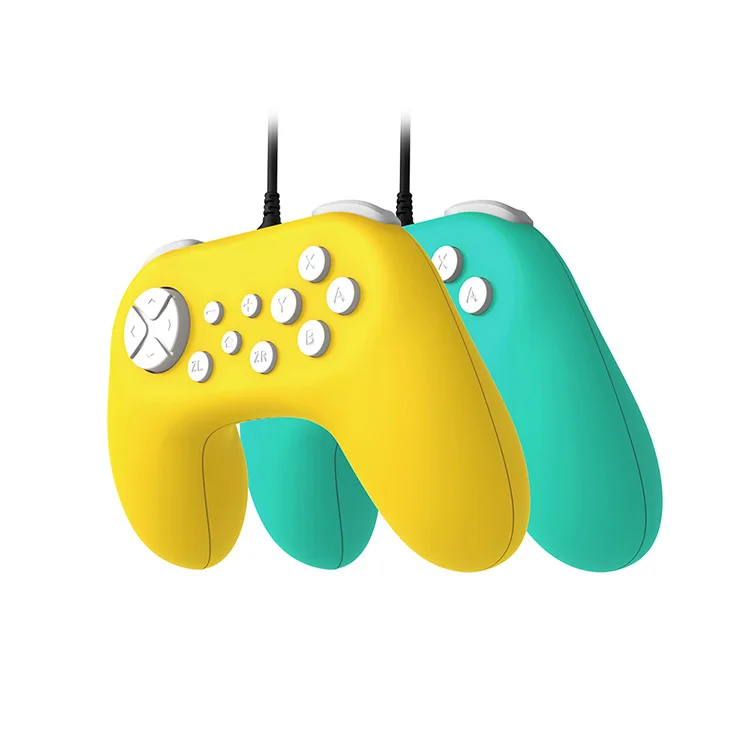 1 шт. проводной контроллер для Nintendo Switch Hand Grip Gamepad Remote Game Controller со встроенной