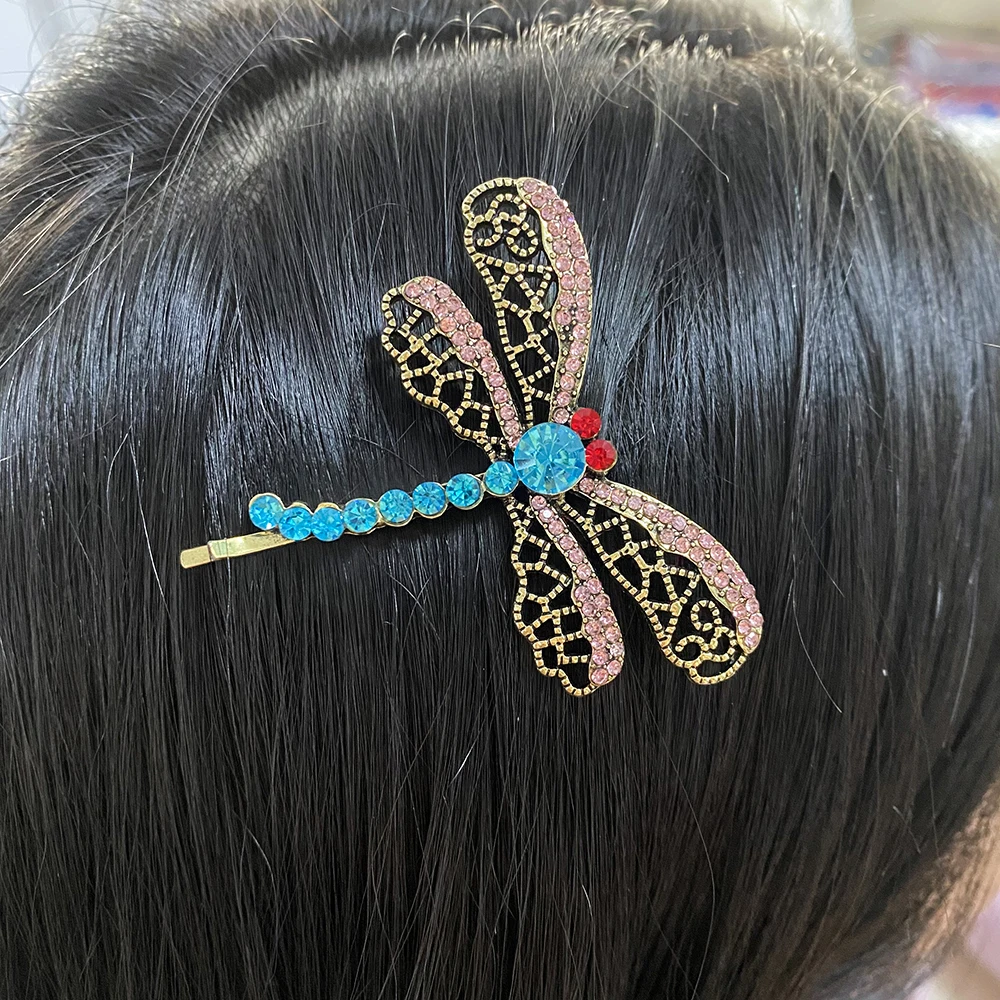 Coraline The Secret Door Brooch Coraline Dragonfly Hair Clip Queen Bee Hairwear Hair Comb Brooch Girl Women Cosplay Jewelry Gift