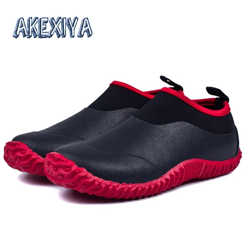 Unisex Rain Boots Outdoor Waterproof Men S Water Shoes Classic Fashion Rainboot Rubber Women Garden Work Shoes Zapatillas Mujer Aliexpress