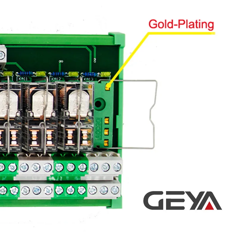 Релейный модуль Omron GEYA 2NG2R 12 канальный 2NO 2NC 12VDC 24VDC DPDT печатная плата|Реле| |