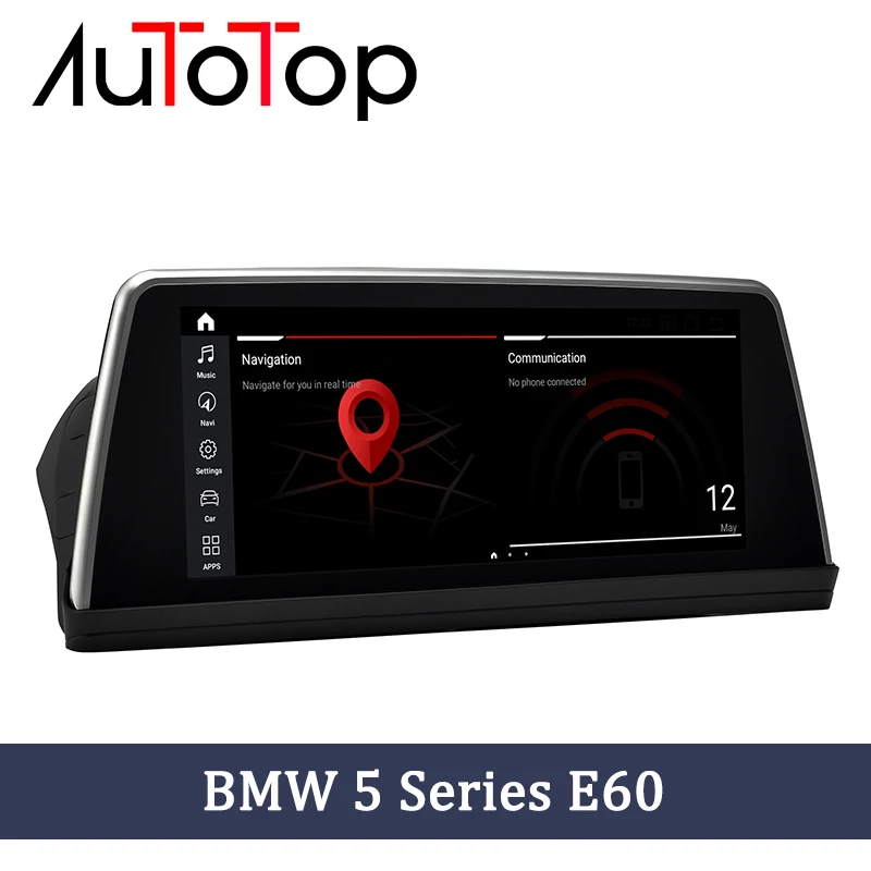 AUTOTOP Qualcomm Android 10 автомобильный DVD GPS-навигатор для BMW 5 серии E60 E61 CCC CIC Система