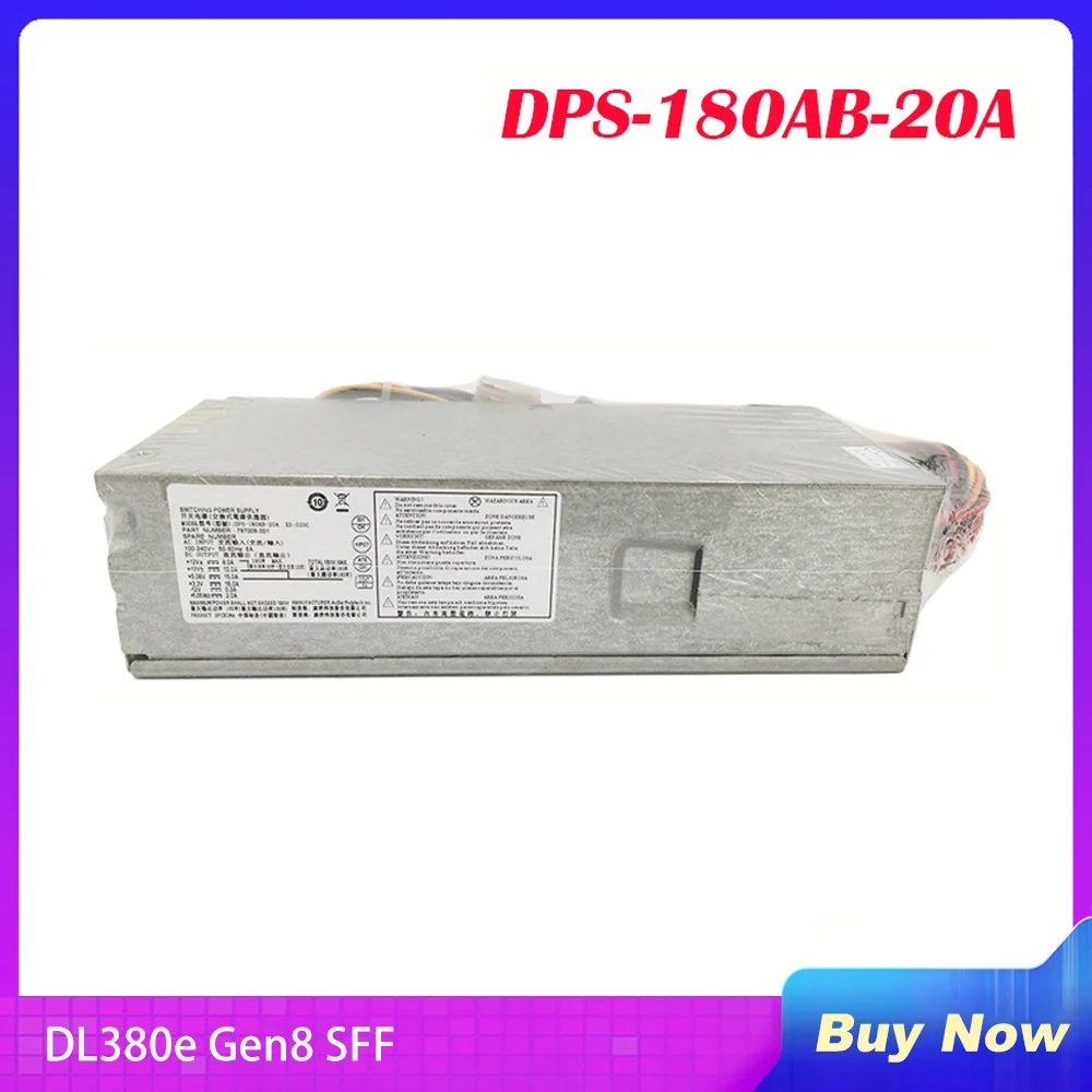 Блок питания для HP DL380e Gen8 SFF 180 Вт 848050-003 797009-001 DPS-180AB-20A DPS-220AB-6A D10-220P PCA322 полностью