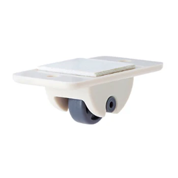 

2020 New Storage Box Home Accessory Pulley Small Universal Pastable Pulley Wheel Storage Box Garbage Can