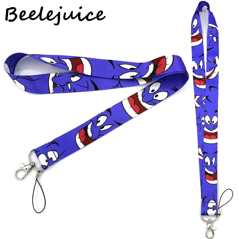 24pcs Aladdin and the magic lamp anime moive Neck keychain necklace Anime Cartoon Neck Strap ID badge holder Keychain Lanyards