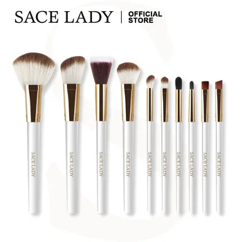 

SACE LADY Makeup Brushes Set Eyeshadow Concealer maquillaje Brush 4/6/10 Pcs Eyebrow Highlighter Tools Make Up Kit Cosmetics