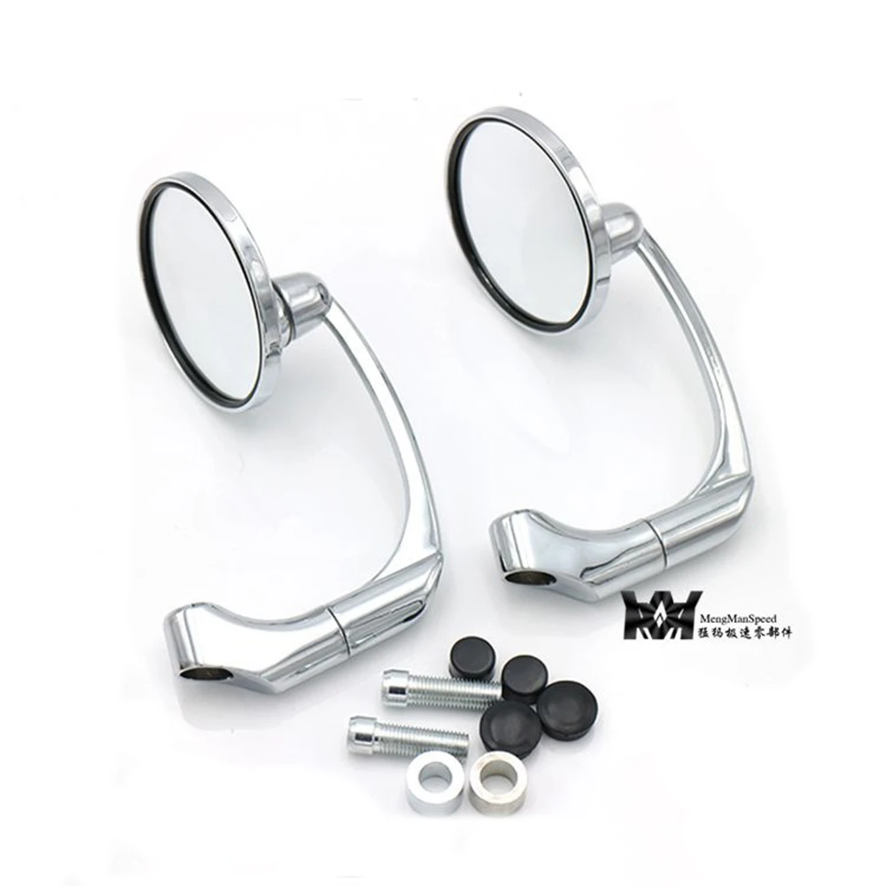 Винтажное зеркало заднего вида для мотоцикла универсальное Harley Ретро стиль steed 400