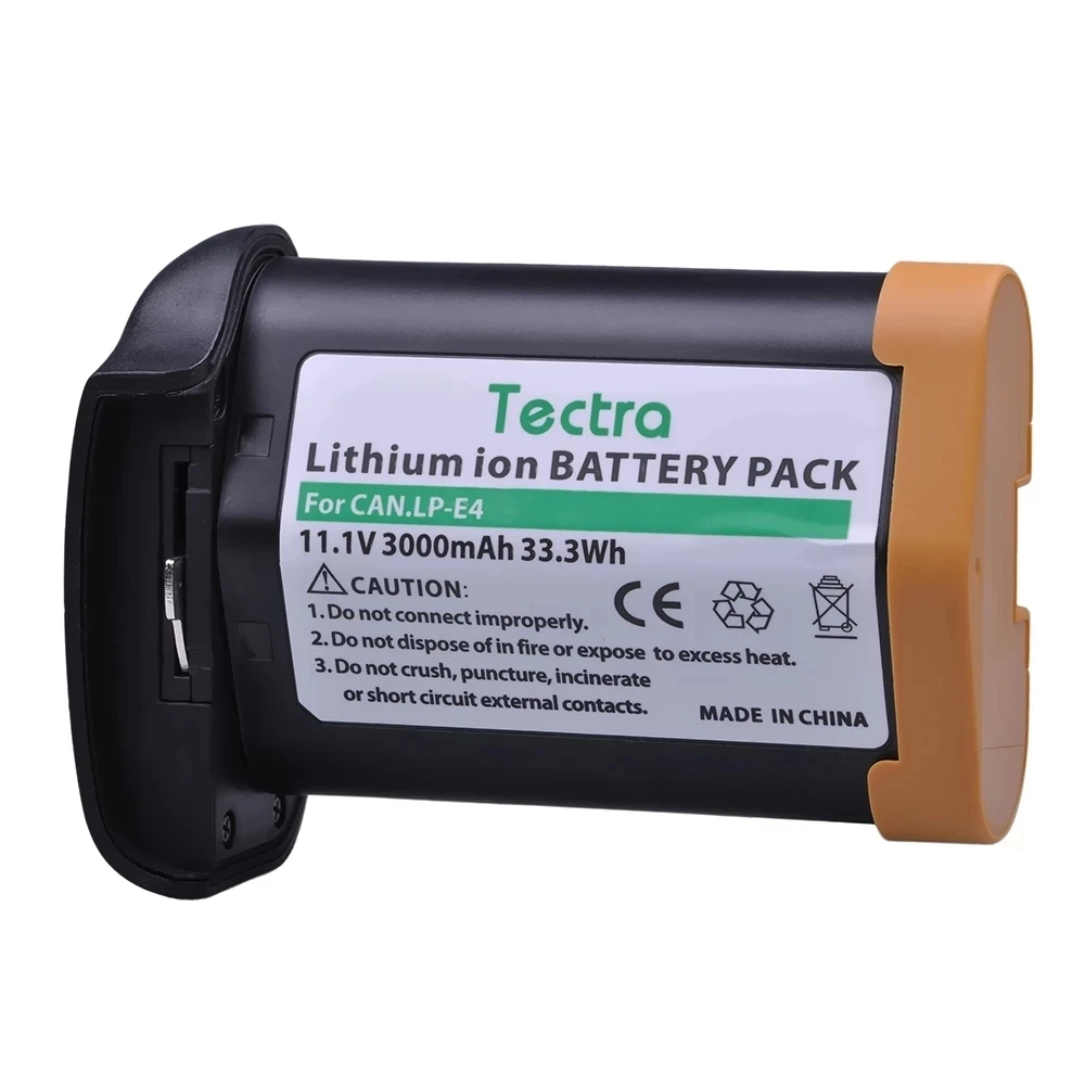 Recarregável para Canon Bateria Li-ion Eos 1d Mark Iii Eos-1d iv 1ds c Eos1dx 3000mah Lp-e4 Lpe4 Lp-e4n - Image 5