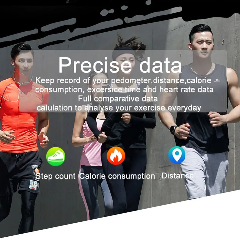 K9 Smart Watch Men IP68 Waterproof Activity Tracker Fitness Tracker Smartwatch Waterdichte Full Touch Screen Sports bracelet