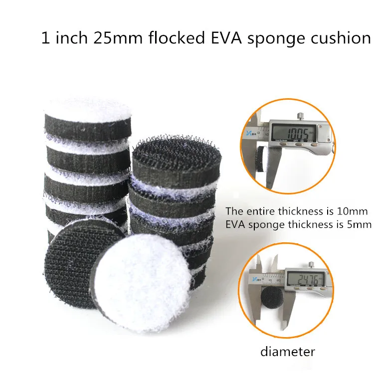 

5PCS High Density Sponge Interface Pad 1 Inch 25mm Cushion Pad Protecting Backing Pad Abrasive Tools Electric Grinder Parts