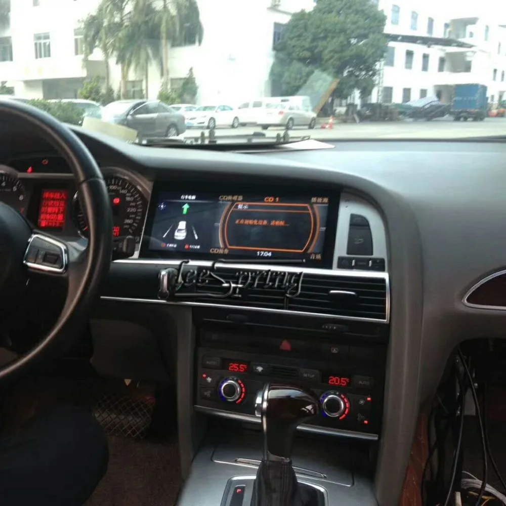 10 25 дюймовый автомобильный мультимедийный плеер Android для Audi A6 A6L 2005 2011