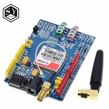 Здорово SIM900 850/900/1800/1900 МГц GPRS/GSM модуль макетной платы комплект для Arduino