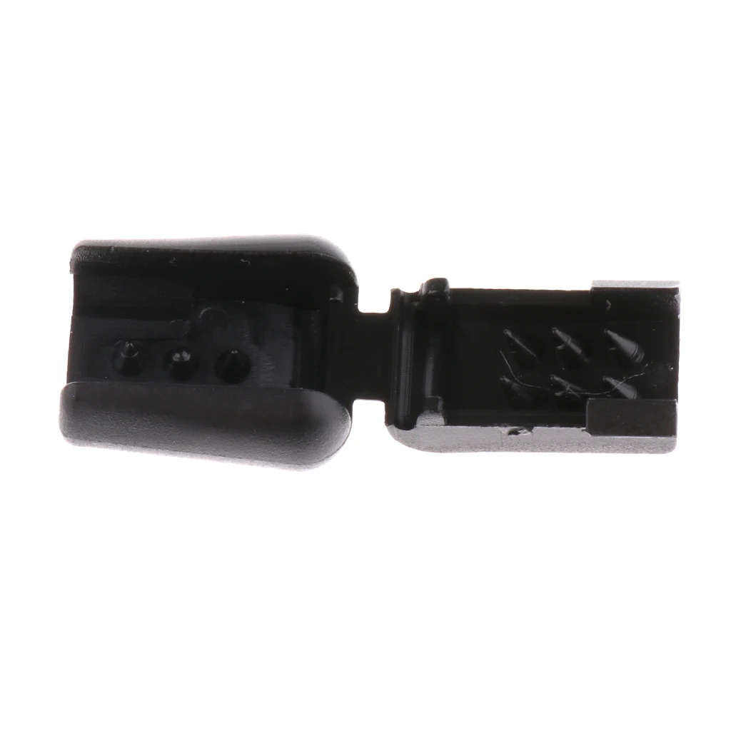 3 Pair Sport Shoes Lace Locks Set Shoelaces Strings Fastener Stopper Black Strong and Durable to Use