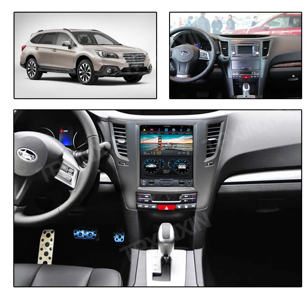 128G Android 9.0 PX6 For Subaru Outback Legacy 2009-2015 Car GPS Navigation Head Unit Multimedia Player Auto Radio Tape Recorder |