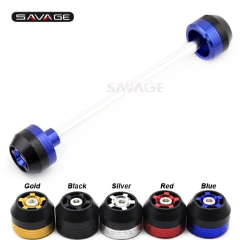 

Front Axle Fork Crash Sliders Wheel Protector For YAMAHA FZ6 S2 FZ6N XJR 1300/1300C TDM900 MT03 MT-03 Motorcycle Protection