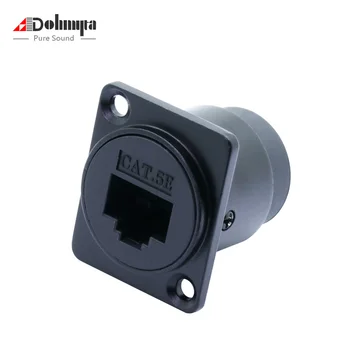 

1pc CAT5E RJ45 Connector 8P8C Modular Plug for Computer UTP Ethernet Cable, Gold Plated Gigabit Network Crimp Shielded