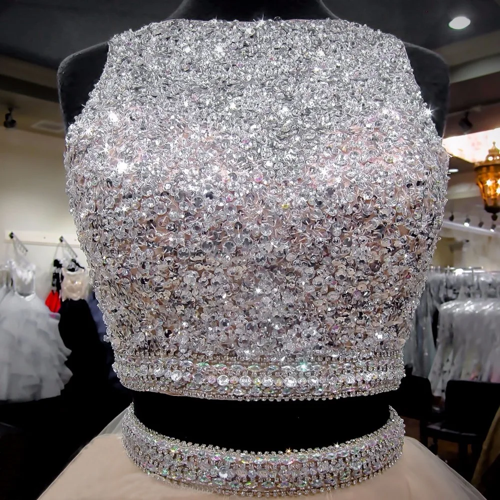 Long-Prom-Dresses-2019-New-Elegant-Heavy-Beaded-Crystals-Backless-Puffy-Champagne-African-Two-Piece-Prom (2)