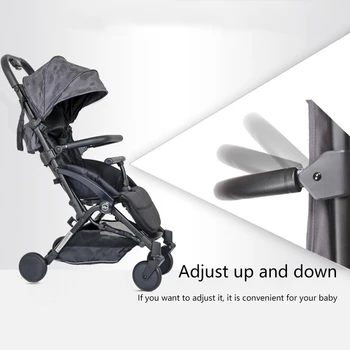 

Baby Stroller Armrest Bumper Bar Front Guardrail Baby Front Armrest Fence Handlebar for Yoyo Hbr BEE5 Pram Pushchair