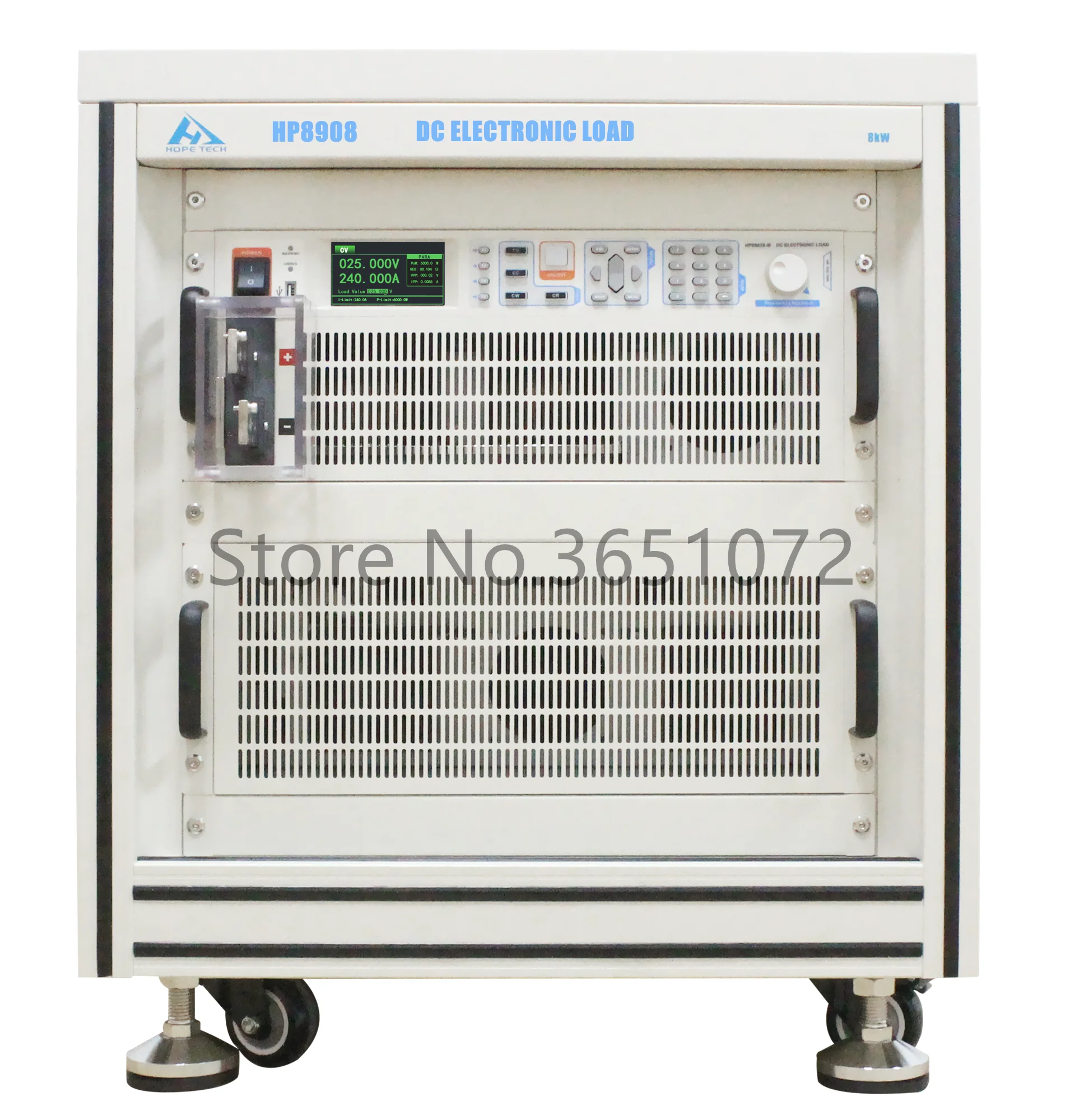 

HP8908 High Power Programmable DC Electronic Load with 150V/240A/8000W