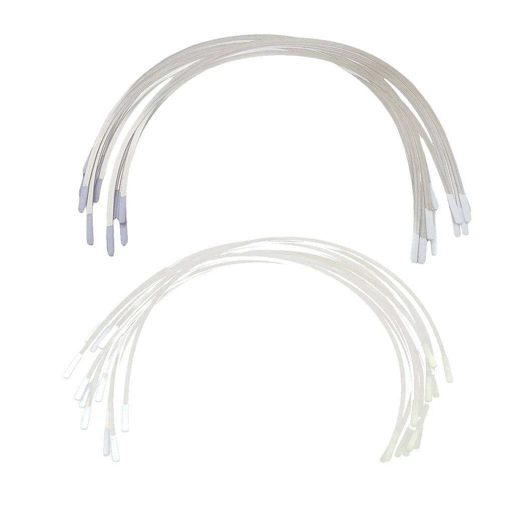 12 Pairs Women Ladies Metal Bra Under Wires Stainless Steel Bra Wire Cup D E