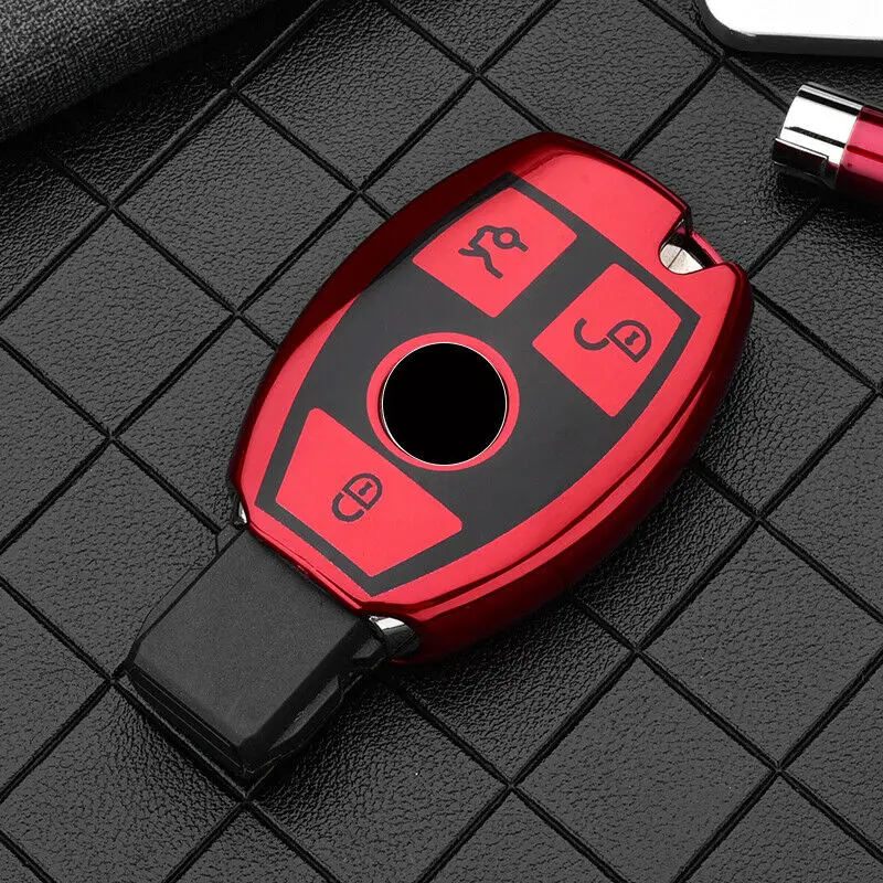Cover chiave telecomando per Mercedes Benz E C G M R classe S 204 212 216 SLS SLK GLK CLK E400 - H24180051249d445db8712577a121a6f3d