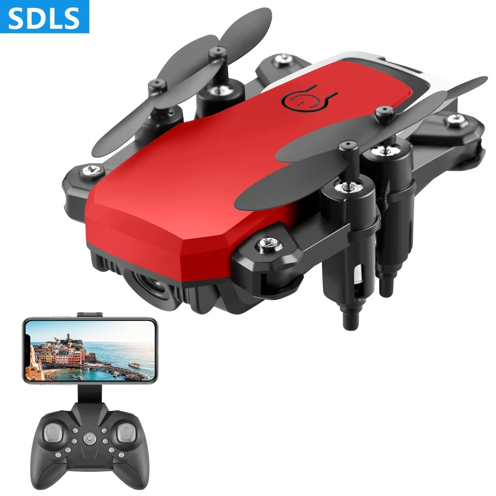 Mini Drone 4K HD Camera Wifi Real-Time Transmission Quadcopter One Key Return RC Helicopter Headless Mode Foldable Dron Toys