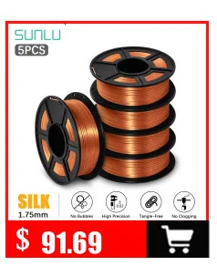Sunlu seda pla filamento 1.75mm 1kg 3d