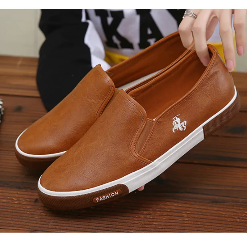 mens slip on dress sneakers