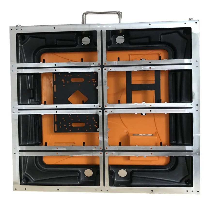 P5 P10 ultra thin light weight 640*640mm Empty LED die-casting aluminum cabinet Outdoor/Indoor LED panel screen ali express