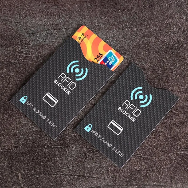 Защитные чехлы для банковских карт с RFID-блокировкой NFC защита дебетовой и