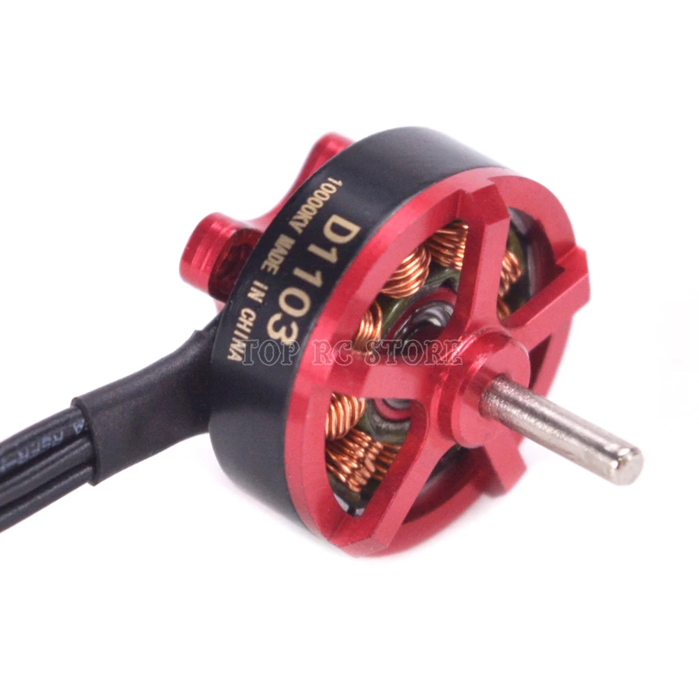 Мини D1103 1103 10000kv бесщеточный мотор Поддержка 2S для RC 80 90 100 120 мм FPV гоночный Дрон