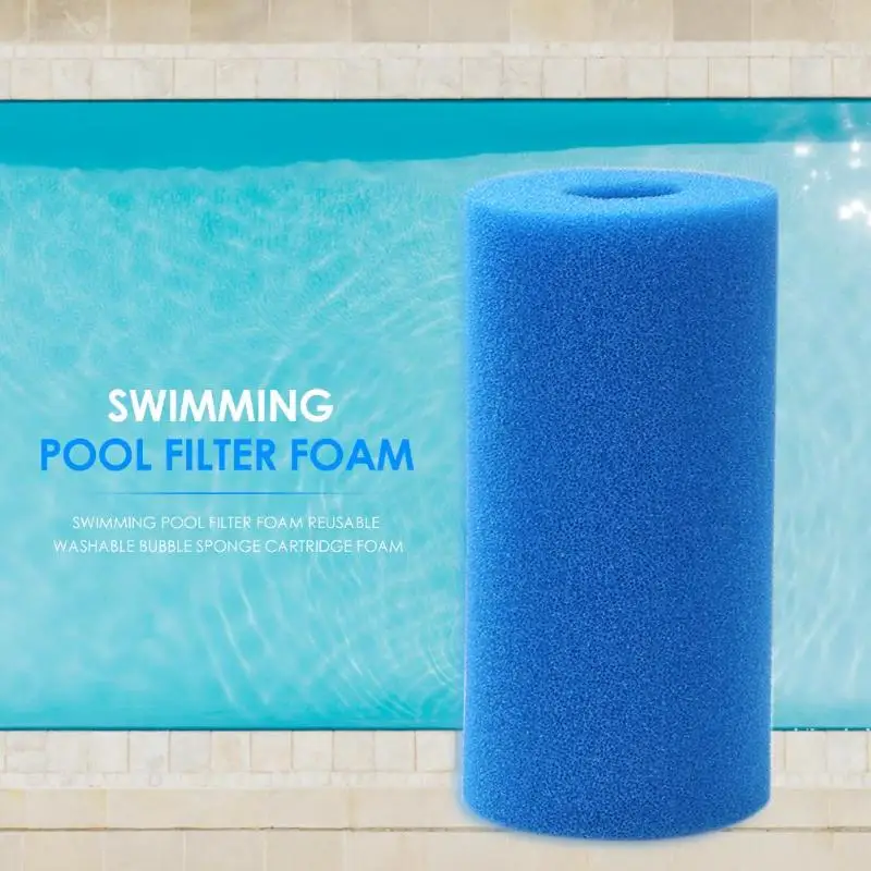 

Foam Filter Swimming Pool Filter Foam Reusable Washable Bubble Sponge Cartridge Foam Cleaning Swimming Pool Accessories