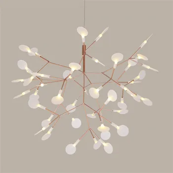 

Modern Art Tree Leaves Led Dining Room Pendant Light Nodric Tree Branches Design Studio Light Fixtures Bar Coffee Light Fixtures