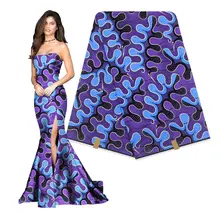 Настоящий воск голландский гарантируется в форме голландских башмаков с воск высокого качества pagne Африканский Воск голландский 6 ярдов Африканский Анкара Швейные Ткань